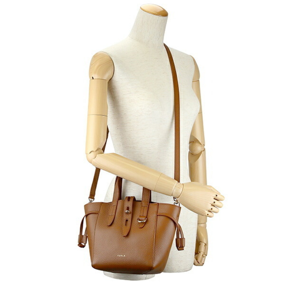 Furla Handbag Net Brown - Picture 6 of 9